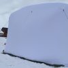 бескаркасная палатка